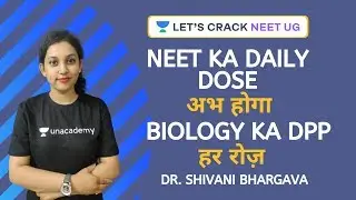 Ecology | Daily Practice Paper | Target NEET 2020 | Dr. Shivani Bhargava