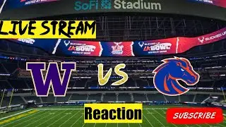 LA Bowl Boise State vs Washington Live Stream Reaction