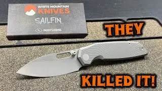 WMK уже в продаже! | White Mountain Knives x Paddy's Knives Sailfin