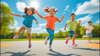 🏃&zwj;♂️🎉 L&oslash;b, hop, leg! | The Ultimate Kids' Action Song! 🎶🔥