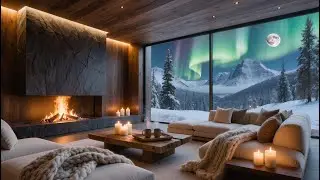 Luxury evening at the fireplace | Sensual R&B and chill playlist