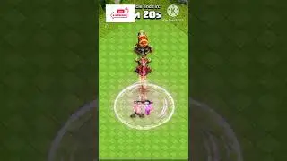 this Base vs 8 Max Raged Firecracker #coc #clashofclans #trending #cocshorts