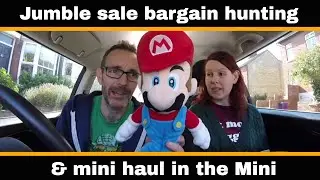 Jumble sale / Church Rummage sale Vlog & Haul - GoPro Footage