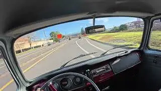 1970 Volkswagen Type 2 Van POV Test Drive