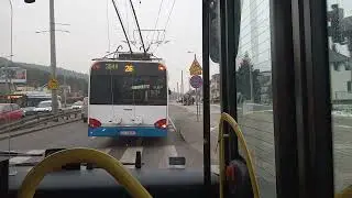 PKA Gdynia - linia 173 (Cisowa SKM - Węzeł Ofiar Grudnia 70') kier. Plac Kaszubski. 30 km trasy!
