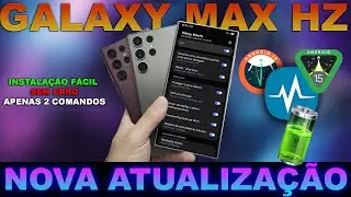 🛑COMO INSTALAR A NOVA ATUALIZA&Ccedil;&Atilde;O DO GALAXY MAX HZ🛑(Exclusivo P/ Samsung Galaxy) Novidades Tops P/🔋🥳
