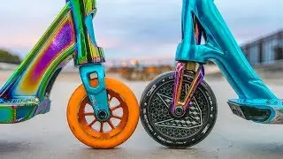 ARE BIG SCOOTER WHEELS FASTER? *110MM VS 120MM*