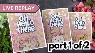 🟣ПОВТОР В РЕЖИМЕ РЕАЛЬНОГО ВРЕМЕНИ! Часть 1 из 2 | Открытки &laquo;О, привет!&raquo; | Печать &laquo;Саймон говорит&raquo;