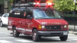 *RARE* Chicago Fire Dept Air Bag Utility 561 & Tower Ladder 10 Responding