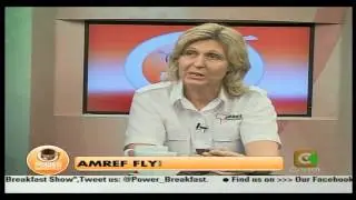 Power Breakfast Interview on AMREF Flying Doctors
