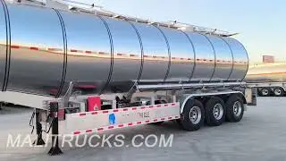 Stainless Steel Tanker Trailer with Insulation Layer