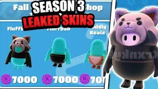 *NEW* Fall Guys Season 3 Skins and Item Shop Leaks [Fluff ball and More!] | Fall Guys News and leaks