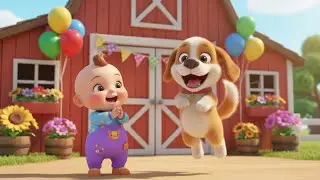 Animal Sound Party 🎵🐶🦁 | Fun Animal Sounds Song for Kids | Nursery Rhyme & Baby Song 🎶👶