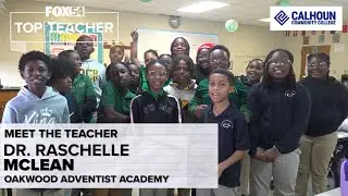 FOX54 Top Teacher: Dr. Raschelle McLean