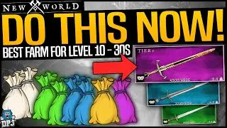 New World: DO THIS NOW - BEST FARM FOR HIGH LEVEL LOOT - Insane Farm For Players Level 10 to 30