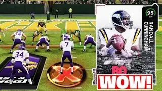 RANDALL CUNNINGHAM THROW'S A 99 YARD TOUCHDOWN! Madden 22