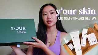 Y&rsquo;OUR SKIN ✨custom skincare review on oily skin