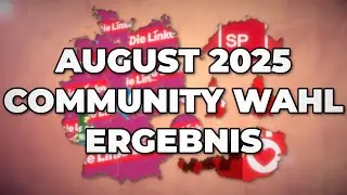 Community Election Results | August 2025 | Left, AfD, Greens, SPD, CDU