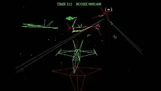 High-Speed 3D Space in Wireframe - HyperUniverse, a Classic 3D Shooter from the Windows 3.1 Era