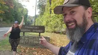 Frankfort Mineral Springs, Frankfort Springs PA, Raccoon Creek State Park #PAOUTDOORS #Getoutdoors 