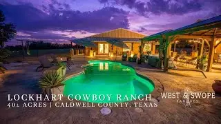Lockhart Cowboy Ranch | 40 Acres in Central Texas with Two Homes and a Luxury Glamping Tent