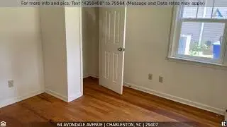 Priced at $1,800 - 64 Avondale Avenue, Charleston, SC 29407