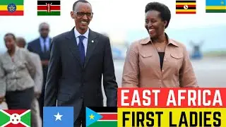 7 East African Presidents With their Beautiful Wives | First Ladies