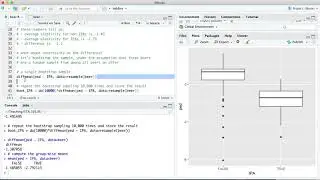 Bootstrapping sample differences