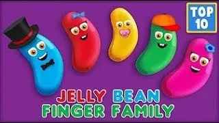 Jelly Bean Finger Family Songs | Top 10 Finger Family Songs | Jelly Bean Finger Family Collection