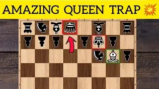 ⚡AMAZING |Queen trap in chess| ⚡|| part - 1||