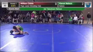80 William Childs Pope Junior Wrestling Club vs Kanon Nelson Buford 3604010104
