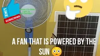 How Solar Fan Works⁉️ Battery Fan