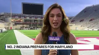 Indiana Football Prepares for Maryland