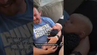 Why does it hurt so much when your baby cries 😩 it&rsquo;s dads turn to feel this!