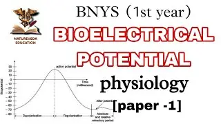 Bioelectrical potential | Natureveda Education| BNYS 1st year | physiology - paper 1#physiology