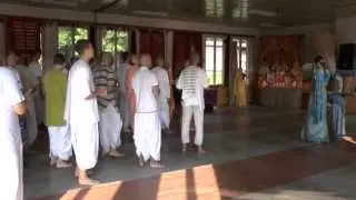 HH Kadamba Kanana Swami - Gaura Arati and Nrsimha Prayers, 21.06.2013