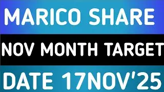 MARICO STOCK LATEST NEWS 17NOV'25/MARICO SHARE LATEST ANALYSIS WITH TARGETS FORCAST 