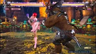 TEKKEN8_ season 2.08 zafina vs kuma miary zo bryan king armor king asuka