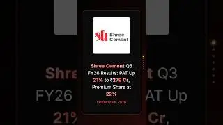 Результаты Shree Cement за 3 квартал 2026 финансового года: чистая прибыль выросла на 21% до 279 ...