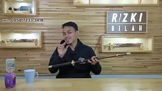 Pedang Samurai ❗❗ WAKIZASHI SHIN GUNTO NATURAL PREMIUM - TEBAS PAKU #reels #samurai #katana