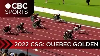 Quebec’s Clison Djanebaye victorious in men’s 100m wheelchair race at 2022 Canada Summer Games