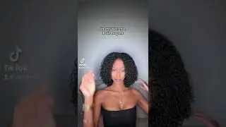 WASH AND GO RESULTS😍 #washandgoroutine