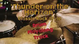 Classic rock/metal playalong drum track with Click track