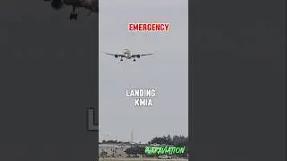 Boeing 767-3 Amerijet Safe Emergency Landing at Miami &ndash; Hydraulics Issue! #aviation