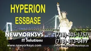 HYPERION ESSBASE Online Training DEMO Tutorial - FULL HD