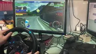 G29 Test drive on Initial D zero PC