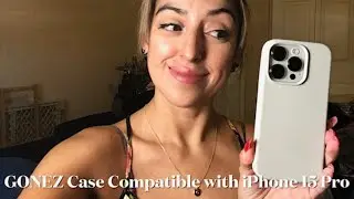 GONEZ Case Compatible with iPhone 15 Pro, with 3X Screen Protector + 3X Camera Lens Protector Review