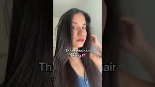 Boost your mood with clean hair #hairday #cleanhair
