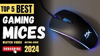 Top 5 Best Gaming Mices On 2024 || Gaming Mice Review