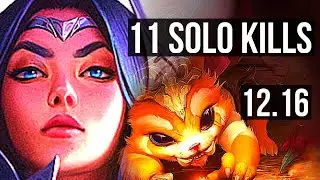 IRELIA vs GNAR (TOP) | 11 solo kills, Legendary, 1000+ games | EUW Diamond | 12.16